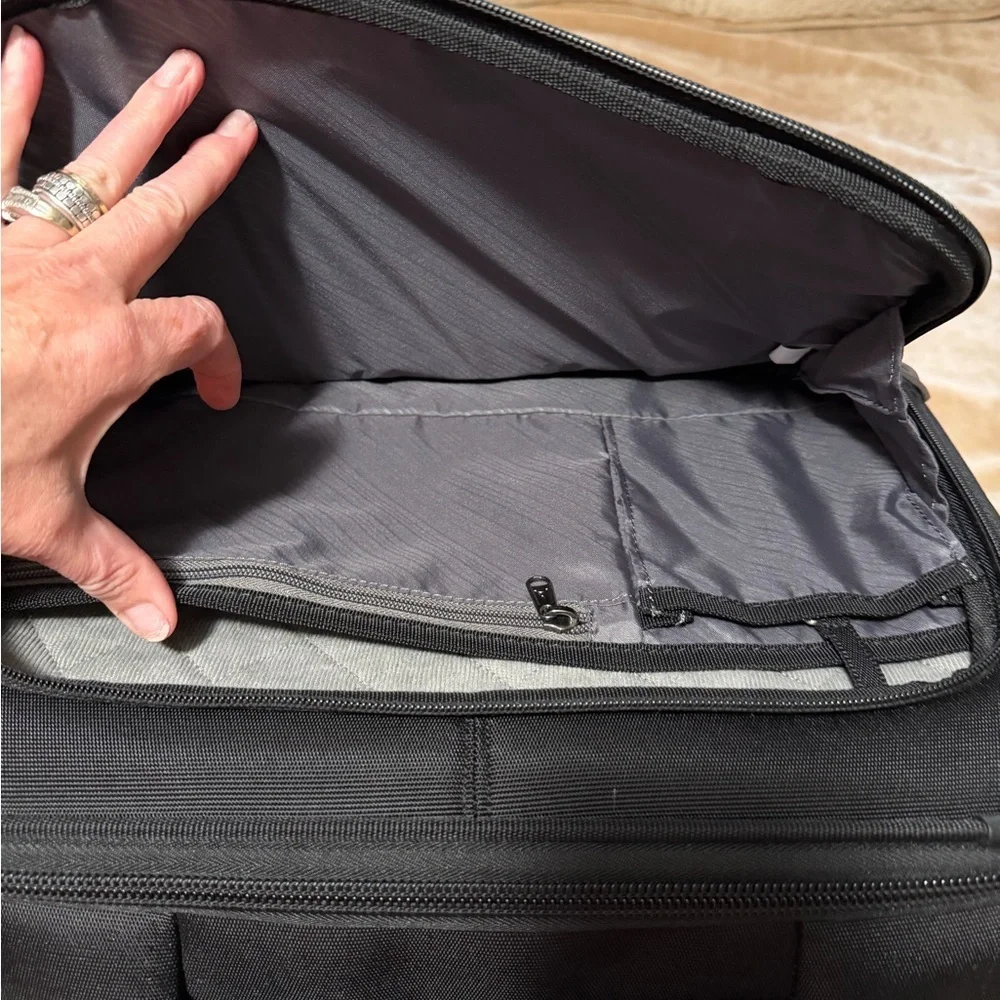 Travelpro Black Rolling Tote Suitcase Two Wheel
